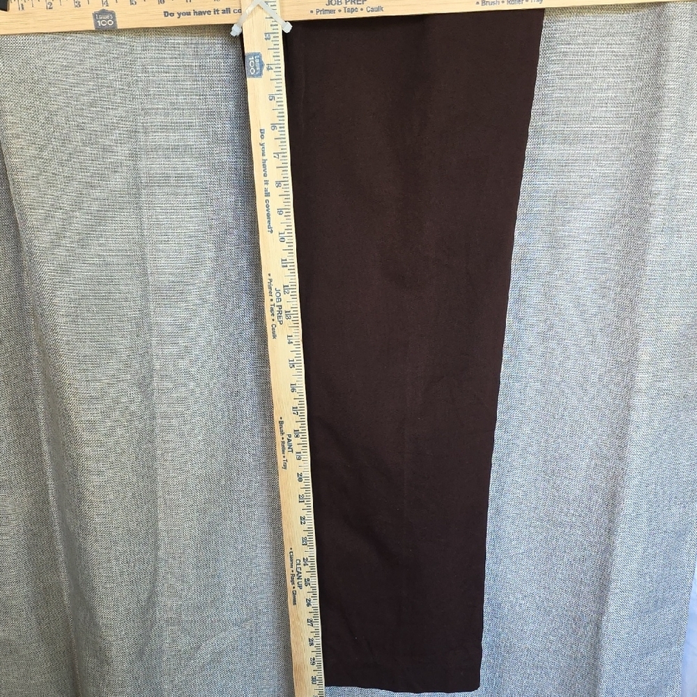 Lauren Ralph Lauren Dark Brown Straight Leg Pant Women‎ Sz 12 H3 2025278 - Picture 5 of 11